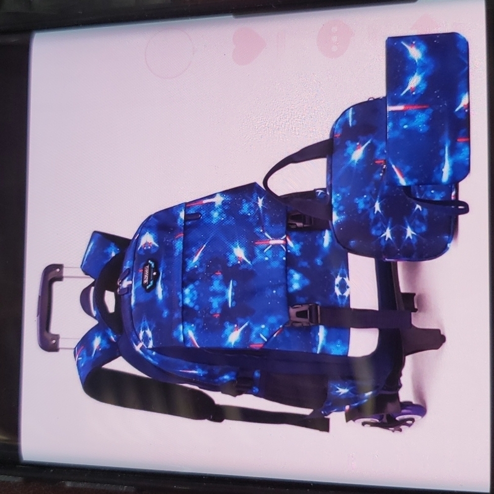 Ziranyu School Trolley Backpack 😀